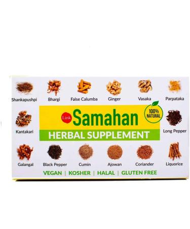Link Natural 14 Herbs Samahan Tea with Ginger - 100 Sachets - Buy Online on SooperMarket.com