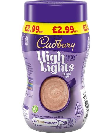 Bundle Pack Hot Chocolate Melted Drinks - Select from option available : (6 Pack Cadbury Highlights Hot Chocolate 154g)