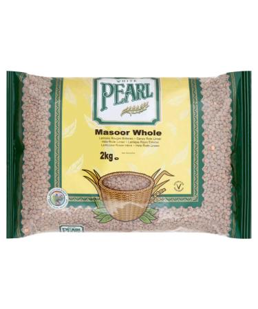 White Pearl Masoor Whole 2kg-Food
