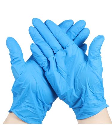 Nitrile Cleaning Gloves Reusable Nitrile Gloves Latex-Free Powder-Free Nitrile Gloves Non-slip Cleaning Gloves High Elasticity Comfortable Nitrile Gloves for Cleaning Food Prep