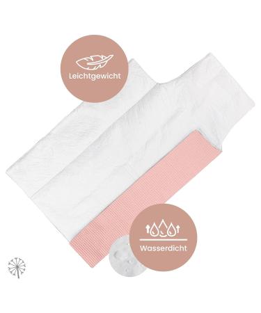Mimuselina 2 Pack: Portable Baby Diaper Pad & Water-Repellent Diaper Bag - Foldable Dirt-Repellent Design in Waffle Pink for On-the-Go Parents - Buy Online on SooperMarket.com