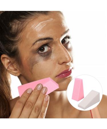 FRCOLOR 30pcs Mini Makeup Sponges - Triangular Powder Puff & Cosmetic Applicator - Small Makeup Wedges for Flawless Application - Buy Online on SooperMarket.com