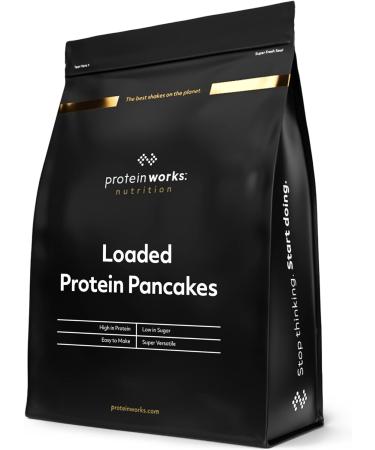Protein Works Loaded Protein Pancake Mix - High Protein Milk Choc Chip Pancakes 1kg - Buy Online on SooperMarket.com