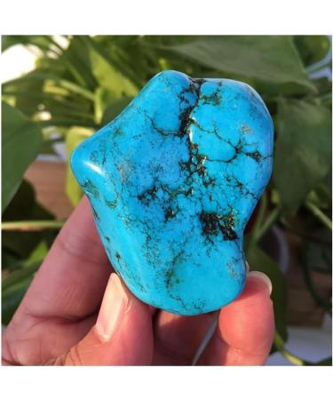 Gift Natural Turquoise Bare Stone Crystal Stone for dingchi (Size : 80-90g) - Buy Online on SooperMarket.com