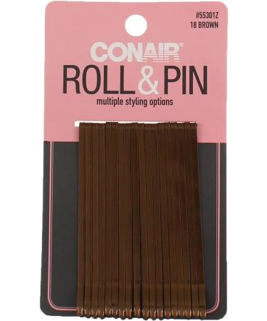 Conair Brown Roller Pins 6.1 Oz - Secure and Style Your Hair Effortlessly - Buy Online on SooperMarket.com