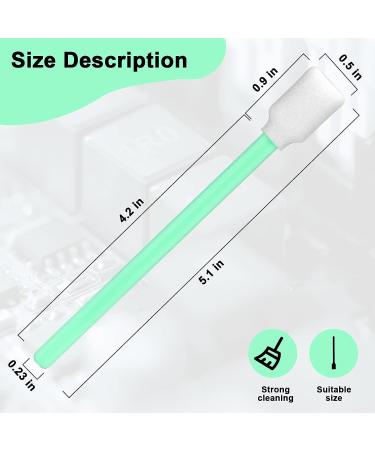 VANLAN 100pc Foam Cleaning Swab Sticks for Solvent Format Inkjet Printer & Optical Equipment - Buy Online on SooperMarket.com