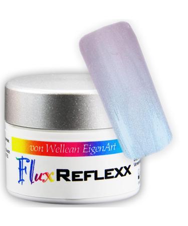 UV Gel Flux REFLEXX shimmer effect - rose/blue