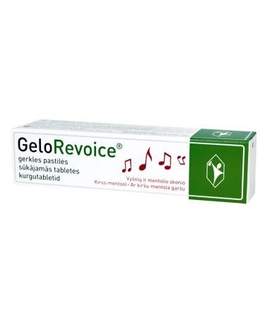 GeloRevoice Cherry & Menthol Flavor 20 pcs
