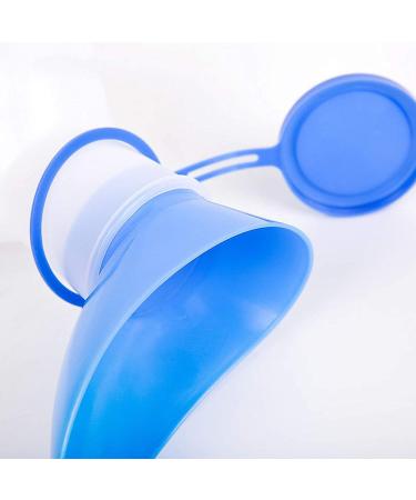 Male Urinal Bottle Camping Toilet Urine Bottle 1000ML Unisex Potty Urinals for Car Toliet Urinal Pot Portable Pee Bottle with A Lid and Funnel Leakproof Urinals for Car Travel Camping Outdoor - Buy Online on SooperMarket.com