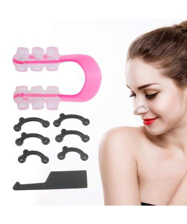 Nose Shaper Clip Nose Beauty Shaping Nose Bridge Shaper Lifting Nose Up Clip Nose Correction Shaping Pain Free Silicone Nose Up Lifting Shaper Nose Clip for Lifting Straightening Corrector Device