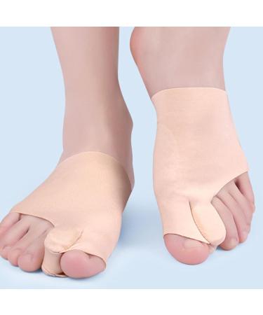 Breathable Silicone Bale Toe Pads - 2 Pieces for Men & Women | Soft Elastic Orthosis for Smooth Comfort - Buy Online on SooperMarket.com