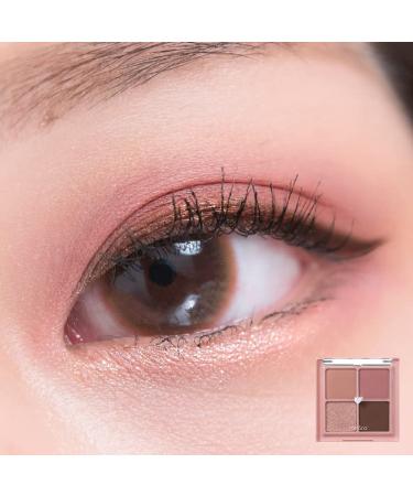 rom&nd Better than Eyes 4 Color Mini Palette 02 Dry Rose - Daily Natural Shades, Long Lasting Matte & Shimmer Shadows - Buy Online on SooperMarket.com