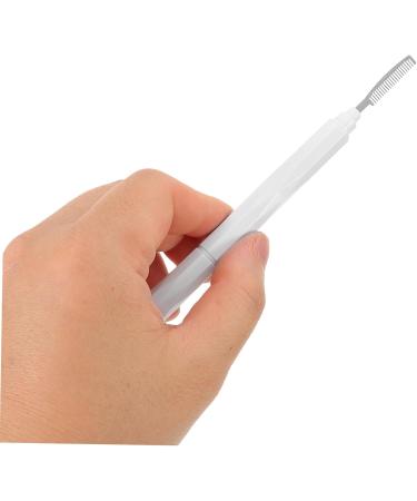 Gogogmee Beauty Tools Mascara Separator Eye Brow Brush Eyelash Comb Hair Combs Lash Brush Brow Brush Comb Eyebrow Comb Brow Comb and Brush Eyebrow Brush and Comb Eye Lash Comb Plastic White - Buy Online on SooperMarket.com
