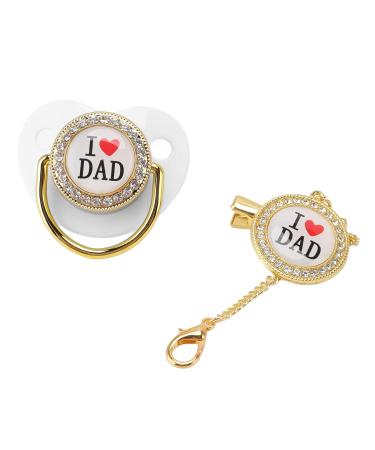 Rhinestone Baby Pacifier for Jaw Development | Safe & Stylish for 6-18 Months - Buy Online on SooperMarket.com