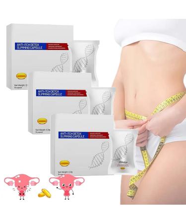 SLIMFUSETM Anti-Itch Detox Slimming Capsule 2/3/4BOX Anti-Itch Detox Slimming Capsule SLIMFUSE C psula Adelgazante Detox Anti-Picaz n- 1box/10pcs (3BOX/30PCS)