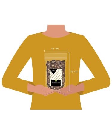 Jalall D'or Organic Pecans - Untreated Unsalted 500g | Premium Quality Pecan Nuts for International Shipping - Buy Online on SooperMarket.com