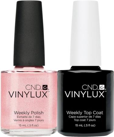 Vinylux Duo Top Coat Grapefruit Sparke