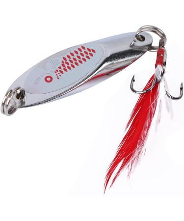 Goture Fishing Spoons Hard Lures for Saltwater Casting, Trout Bass Pike Walleye - Bucktail Spoon Lures 10pcs 1.85/0.35 oz - Buy Online on SooperMarket.com