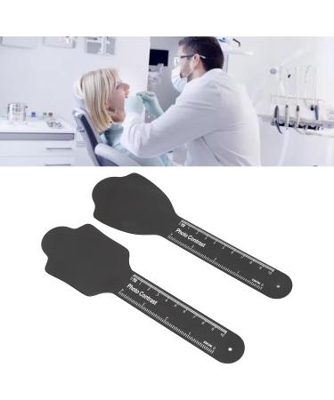 2-Piece Dentistry Intraoral Photo Contrast Board - High-Temperature 134 C with Scales Design | International Shipping - Buy Online on SooperMarket.com
