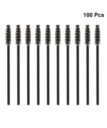 200 Pcs Makeup Mascara Wands | Eyelash Applicators | Black - Perfect for Professionals & DIY Beauty - Buy Online on SooperMarket.com