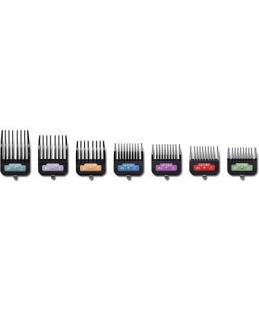Andis 33655 Premium Clip Animal Comb Set - 7 Color Coded Combs for Ultra Edge & Ceramic Blades - Buy Online on SooperMarket.com