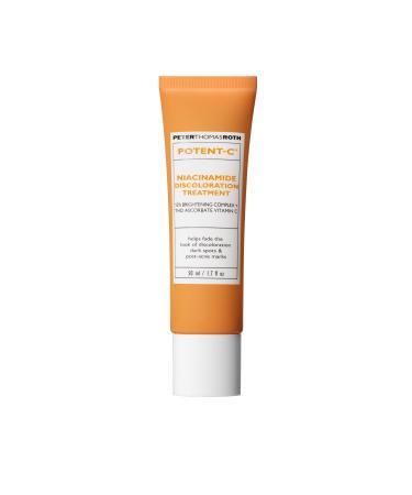 Peter Thomas Roth | Potent-C Niacinamide Discoloration Treatment for Discoloration Dark Spots and Post-Acne Marks Intensive Brightening Treatment with Vitamin C and Niacinamide