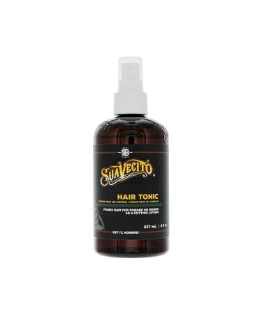 Suavecito Hair Tonic Spray 8 oz. Adds Refinement & Resilience To Hair - Combats Dryness Buildup & Breakage - Nourishes Scalp - Alcohol Free Paraben Free Sulfate-Free - Rosemary Witch Hazel