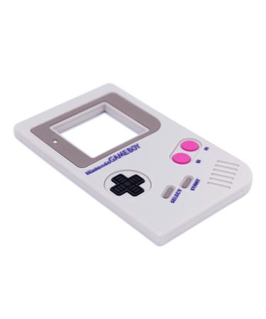 Bumkins Silicone Teether  Nintendo Textured  Soft  Flexible  Sensory  Gum Soothing   Game Boy Game Boy Teether Nintendo