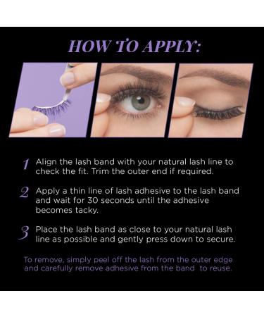 Ardell Glamour Strip Lashes 112 Black (Lower Lash) 4 Pack - False Eyelashes - Buy Online on SooperMarket.com