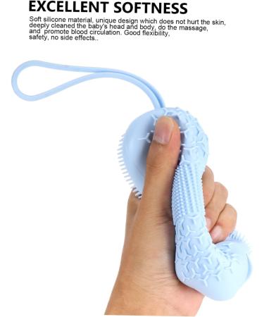 Beavorty 2pcs Silicone Body Bath Brush Set for Gentle Exfoliation and Deep Cleaning - Buy Online on SooperMarket.com
