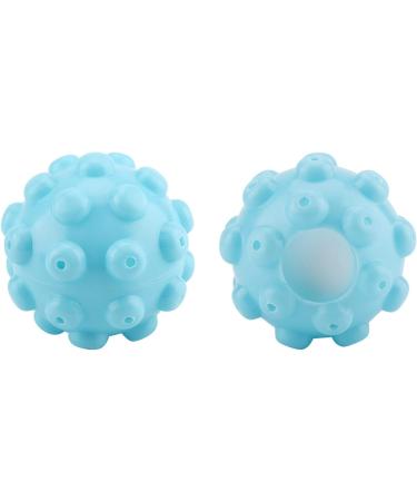 HERCHR 2 Pieces Laundry Dryer Balls Reusable Dryer Balls Soft Washing Balls Replace Laundry Drying Fabric Softener Ball Accessories - Buy Online on SooperMarket.com