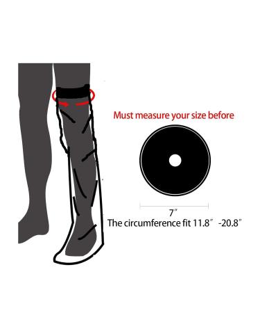 Jbnmvc Waterproof Cast Cover Leg Adult Full Leg Shower Protector Watertight Protection for Foot Ankle Knee Wound - Buy Online on SooperMarket.com