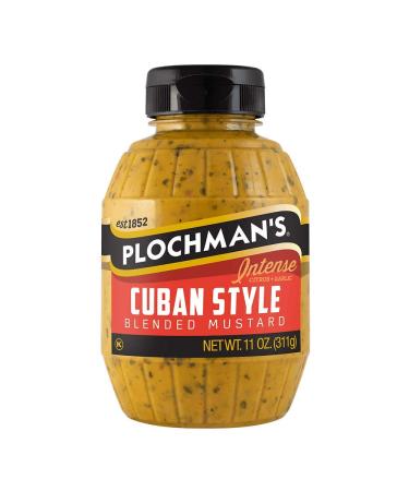 Plochman's Cuban Style Mustard 11 oz (3 Pack) - Authentic Caribbean Flavor - Buy Online on SooperMarket.com