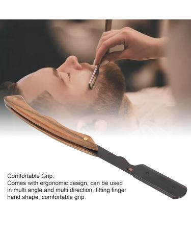 Foldable Stainless Steel Beard Blade Holder | Precise Mustache & Beard Grooming Tool - Lightweight & Manual - Buy Online on SooperMarket.com