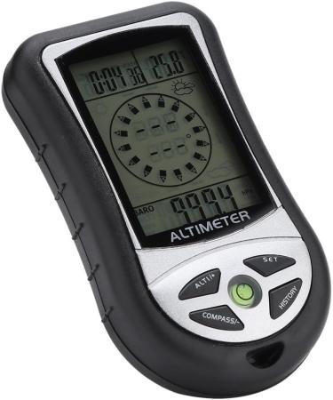 VGEBY Altimeter Watch - 8 in 1 Multifunctional Outdoor Digital Compass LCD Altimeter Barometer Thermometer - Ideal for Hiking - Buy Online on SooperMarket.com