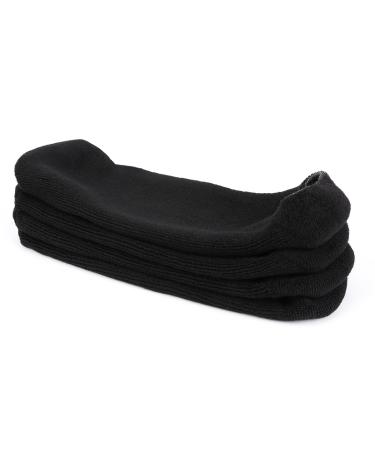 Matengf Moisturizing Gel Spa Socks - 2 Pairs for Men's Cracked Dry Skin Repair | Large Size UK 9-14 | Black - Buy Online on SooperMarket.com