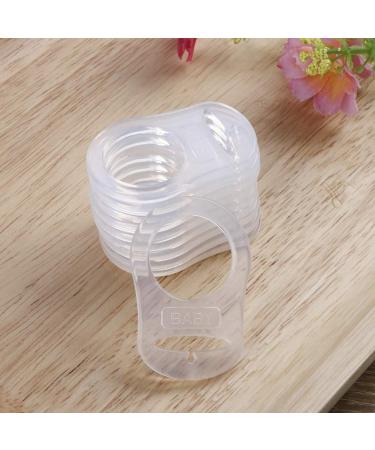 10pcs Pacifier Chains & Clips for Newborns | Cotton Band Holders & Adapters | Baby Shower Gift #3 - International Shipping Available - Buy Online on SooperMarket.com