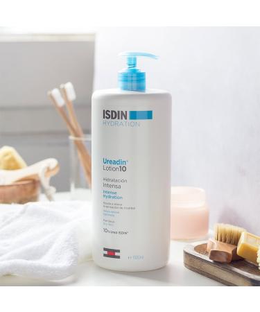 ISDIN Ureadin Lotion 10 (1000ml) Intensive Moisturizing Body Lotion for Dry Skin with 10% Urea | 1 Liter Pack - International Shipping Available - Buy Online on SooperMarket.com