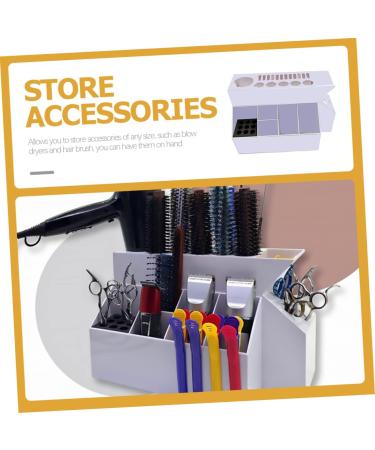 Alipis Socket Box Hair Styling Tools Hair Blower Hairstylist Accessories Curling Iron Brush Holder - Buy Online on SooperMarket.com