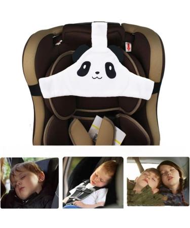 Baby Carseat Head Support Safe Carseat Headrest Band Head Strap for Car Seat Sleep Positioner Fixed Belt Car Seat Neck Protection Belt for Toddler Child Children Kids Infant(white)