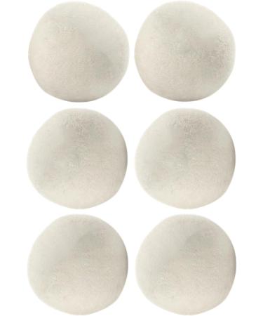 Efficient Laundry Drying Ball Quick Drying Laundry Ball Fabric Softener Wool Ball Wool Dryer Ball Set of 6pcs Efficient Fabric - Buy Online on SooperMarket.com