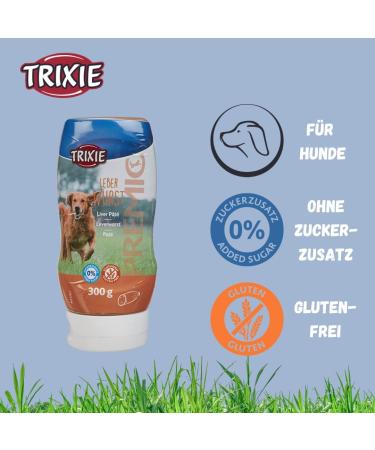 Trixie Hundeleckerli Premio Liver Sausage XXL 300G - Premium Gluten-Free Dog Treats Grain & Sugar-Free Ideal for Training & Rewards - 31761 - Buy Online on SooperMarket.com