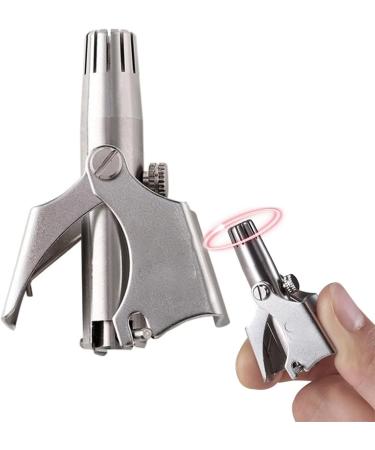 TEMKIN Nose Hair Trimmer for Men - Stainless Steel Manual Shaver | Washable Ear & Nose Hair Trimmer - Buy Online on SooperMarket.com