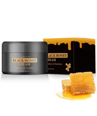 Black Honey Cream Face Moisturiser Face Women & Men Anti Aging Face Cream Face Moisturiser for Dry Skin Honey Nourishing And Moisturizing Face Cream Day/Night For Dry And Sensitive Skin