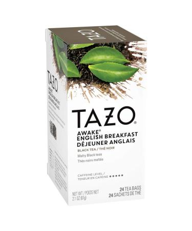 TAZO Awake English Breakfast Tea Bags Non GMO - 24 Count Pack of 6 - Buy Online on SooperMarket.com