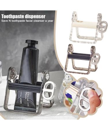 Manual Rotating Toothpaste Oil Paint Squeezer Multifun Toothpaste Tube Squeezer Tool Facial Cleanser Bathroom Squeezer Clip-on - Buy Online on SooperMarket.com