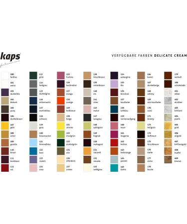 Kaps Shoe Care Cream 166 - Camel | Intensive Leather Care & Nourishing | 70 Colors - Buy Online on SooperMarket.com
