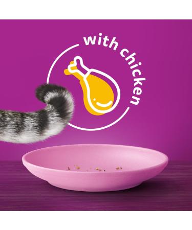 WHISKAS Adult Dry Cat Food - Indoor With Real Chicken 3kg Bag - Buy Online on SooperMarket.com