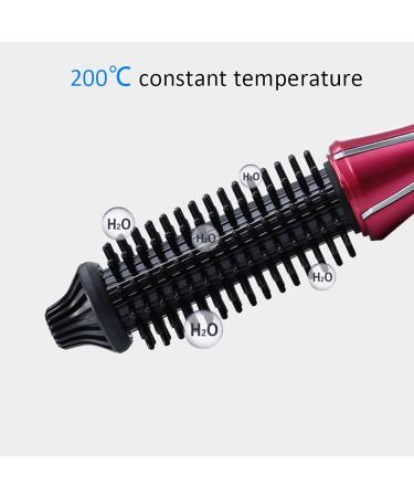 Electric Hair Curler Hot Curler Brush Professional Anti-Scald Instant Heat Up Curling Wands Instant Heat Styling Brush Suitable For All Hair Types (UK Plug(110-240V)) 1 Count (Pack of 1) - Buy Online on SooperMarket.com