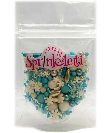 Sprinkletti - Let It Go - Mini Pouch - 30g. his Juliet Sear inspired mix of shapes & sprinkles is ideal for all of your Christmas bakes. Just enough for a single bake (Let It Go) - Buy Online on SooperMarket.com